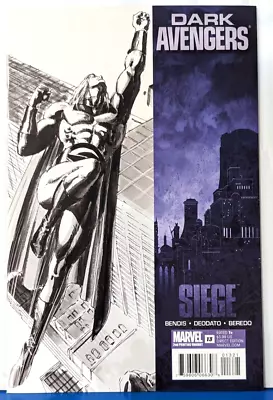 Dark Avengers 13 B&w Sketch Sentry Variant Vf/nm  Scarce 2009 2nd Print • $13.99