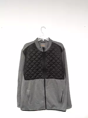 Adidas Mens ClimaHeat PrimaLoft Fill Thermal Jacket Size XL Black Quilted AF2721 • $6.99