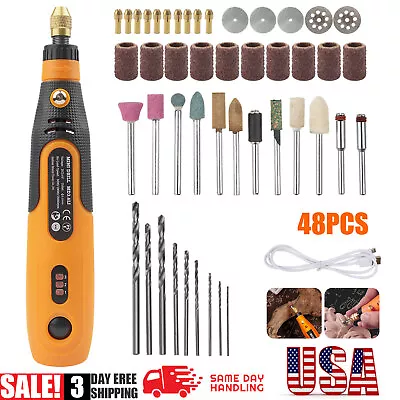 48pcs Abrasive For Dremel Rotary Tool Accessories Grinding Sanding Polishing Set • $19.85