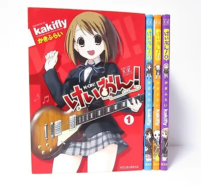 K-On! Vol.1-4 Complete Comics Set Japanese Ver Manga • $39