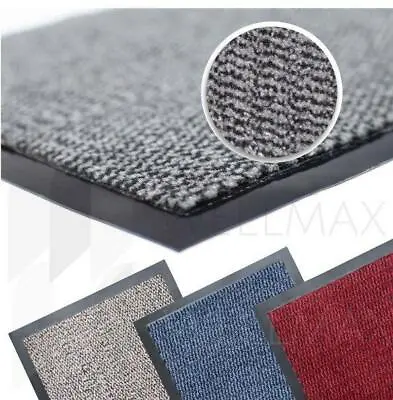 £11.99 • Buy Barrier Grey Mat Doormat Runner Washable Non Slip Heavy Duty Dirt Trapper