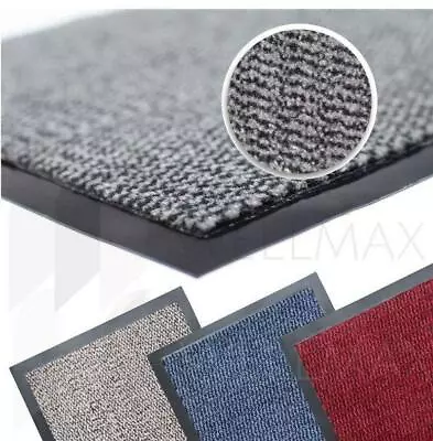 £11.99 • Buy Barrier Grey Mat Doormat Runner Washable Non Slip Heavy Duty Dirt Trapper