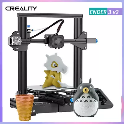 AU Official Creality® Upgraded Ender-3 V2 FDM 3D Printer Kits Silent Motherboard • $349