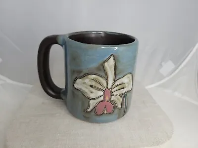Mara Stoneware 16oz Mug Lily Flower New • $22.99