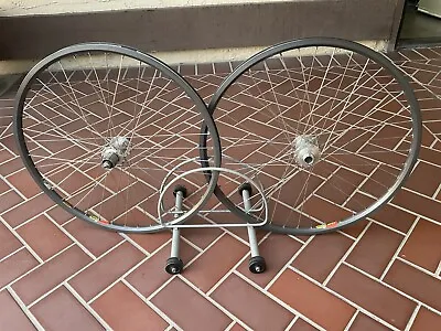 Hadley Tandem Wheel Set  48 Spokes Hubs 26  Clincher In Nice Condition • $300