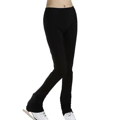 Ice Figure Skating Practice Long Pants Women Girls' Warm Tights Trousers L • £22.49