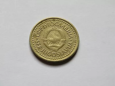 Yugoslavia Rare 2 Two Dinara Coin 1983 Dinarjev Jugoslavija Collectible Dinar • £2.99