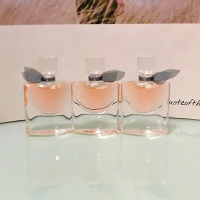 3 X LANCOME LA VIE EST BELLE Eau De Parfum 0.13oz /4ml Splash MINI Travel Size • $14.99