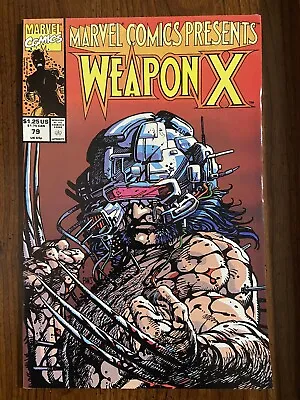 Marvel Comics Presents Weapon X #79 1st App Of Weapon X In Full With Helmet 1991 • $24.99