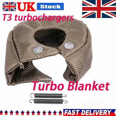 T3 T25 GT25 GT28 GT30 Turbo Blanket Heat Shield Barrier Turbocharger Cover Wrap. • £15.99