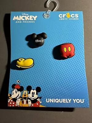 Crocs Jibbitz Charm Mickey Mouse 3 Pack New • $3.99