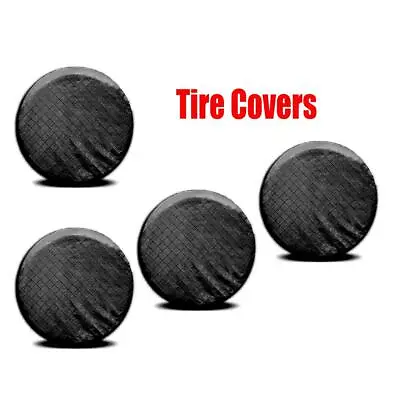 4PCS 26  To 27'' Wheel Tire Covers Protector For RV Trailer Camper Car Truck Kit • $30.59