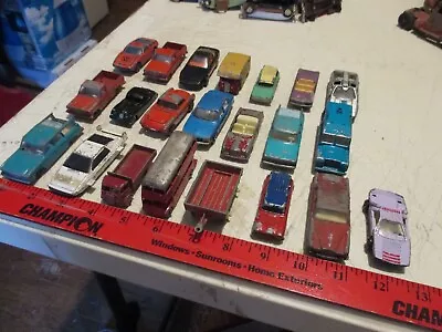 Vintage Lot Diecast Hot Wheels Matchbox Lesney TootsieToy Playart  • $10.50