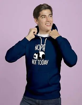 Nope Not Today Funny Sleepy Panda Hood Cute Panda Hoodie Best Birthday Gift • £19.99