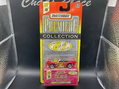 Matchbox Premiere Hot Rod COLLECTION / Dodge Challenger RED With FLAMES Vintage • $18.99