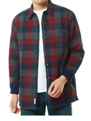 Weatherproof Vintage Men's Flannel Fleece Red Men’s Size 2XL New W Tags!! • $24