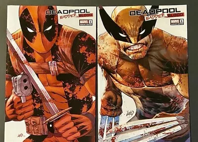 Deadpool Wolverine Badder Blood #1 SDCC Exclusive Trade Set X-Force X-Men Movie • $17