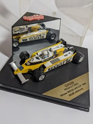 £10 • Buy Quartzo 1:43 Renault RE21 Winner Brazillian GP 1980 Rene Arnoux Formula One 