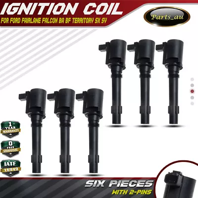 Ignition Coil Pack For Ford BA BF Falcon Fairlane Fairmont LTD Territory SX SY*6 • $44.50