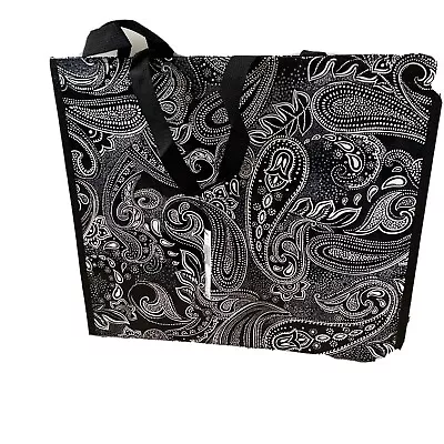 Vera Bradley Market Tote In Stellar Paisley NWT (Black). MSRP $12.00 • $9.99