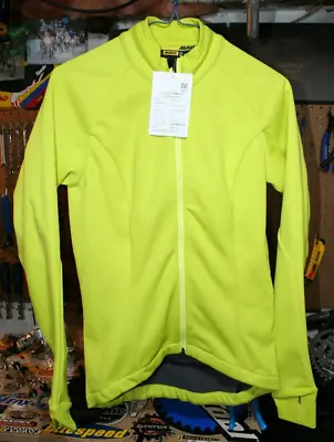 Medium Size Mavic Aksium Women's Thermo Jacket Yellow New Salesman Sample • $54.87