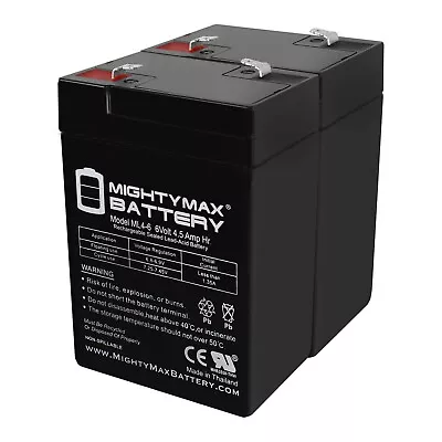 Mighty Max 6V 4.5AH Battery For Wildgame Innovations W225D Feeder - 2 Pack • $19.99