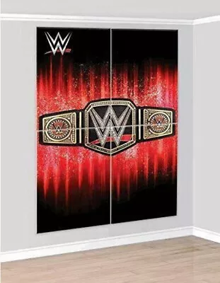 £7.86 • Buy WWE Smash Wrestling Belt Scene Setter BIRTHDAY Party Wall BACKDROP