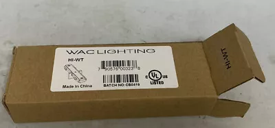 WAC Lighting White H Track I Connector HI-WT  • $9.99