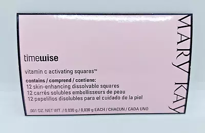 Mary Kay Time Wise Vitamin C Activating Squares Package 12 New Discontinued • $5.99