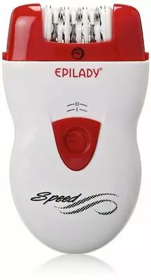 Epilady Speed Corded Epilator - Unisex White/Red • $10