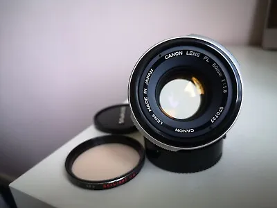 Canon FL 50mm 1.8 Vintage Lens Wonderful Condition! Digital Adaptable.  • £37.99