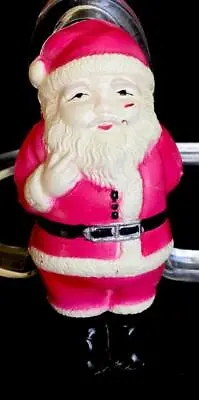 Vintage Japan Celluloid 4.25”  Santa Claus Doll Behind Back  Christmas • $14.95