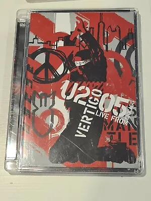 U2 Vertigo Live From Chicago - DVD - Region 4 - FAST POST • $5.90