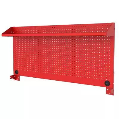 Husky Pegboard Attachment 52  X 24  Material Steel Tool Storage Accessory Red • $107.04