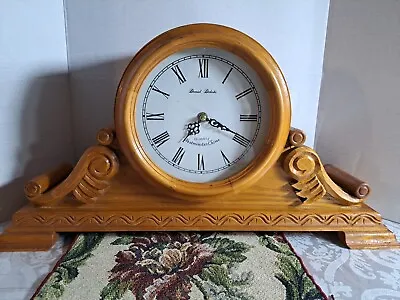 Daniel Dakota Quartz Westminster Chime Mantel Clock Vintage Works Perfect! • $30