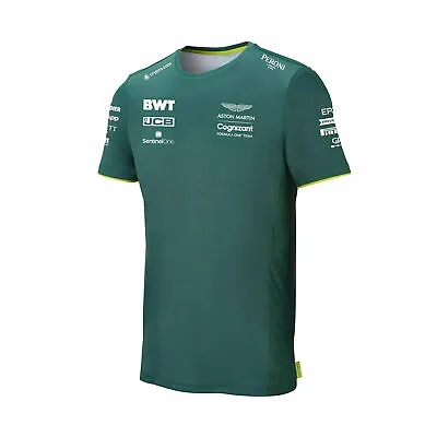 £34.99 • Buy Aston Martin Cognizant F1 Official Team Sleeve Round Neck Men T-Shirt AMC21KTS33