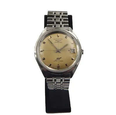 £604.47 • Buy Beautiful Longines Ultra-Chron Automatic Watch With Date // Original Strap