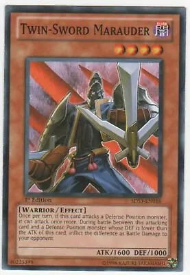 Twin-Sword Marauder - 5DS3-EN016 - Common - 1st Edition - YuGiOh • £0.99