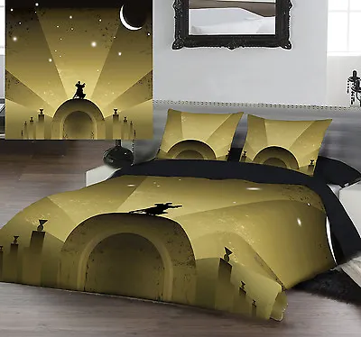 FLY ME TO THE MOON  - Duvet Cover Set By Art Deco Designs - Available In 2 Sizes • $74.61