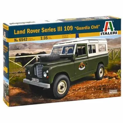 ITALERI Land Rover 109 Guardia Civil 6542 1:35 Military Model Kit • £17.95