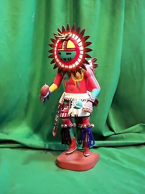 Hopi Kachina Doll - Tawa The Sun Kachina By Henry Shelton - Superb! • $1200