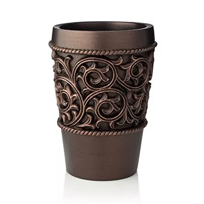 Bronze Bathroom Tumbler Cup For Vanity Countertops Also Great As Pencil/pen Hold • $18.79