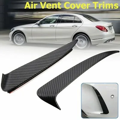 For Benz C Class W205 C43 C63 2014-2019 Amg Look Rear Bumper Air Vent Cover • $18.99