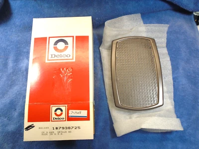 $30 • Buy Nos Delco Radio Speaker Grill Buick Pontiac Oldsmobile Chevrolet Gmc Gm 71 - 80