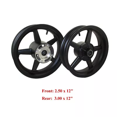Pit Bike Motard 12  Supermoto SDG Wheel Rims F 2.50 R 3.00 • $290