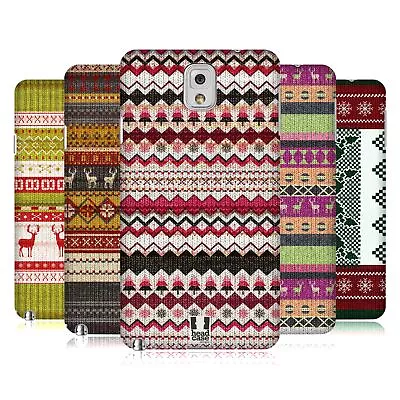 Head Case Designs Knitted Christmas Hard Back Case For Samsung Phones 2 • £14.95