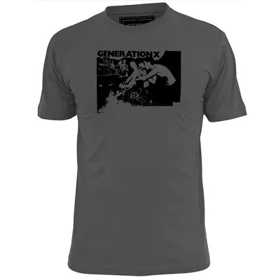 Mens Generation X Inspired Punk Gig T Shirt Ruts Pistols Damned • £9.99