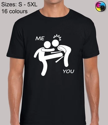 £9.95 • Buy Me You Kick To The Balls Funny Rude Humor Novelty T-Shirt Top Gift For Men