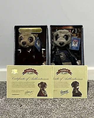 Compare The Meerkat Soft Toys - Alexander & Vassily With Certificates • £0.99