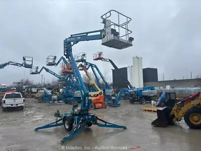 2014 Genie TZ-34 34' Electric Articulating Boom Lift Man Aerial Bidadoo -Repair • $1125